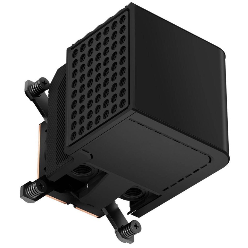 TRYX Panorama CPU Water Block, AMOLED Display, Intel and AMD Sockets - black