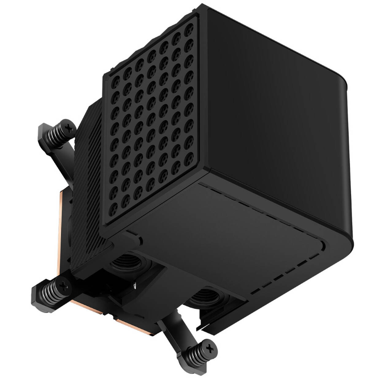 TRYX Panorama CPU Water Block, AMOLED Display, Intel and AMD Sockets - black