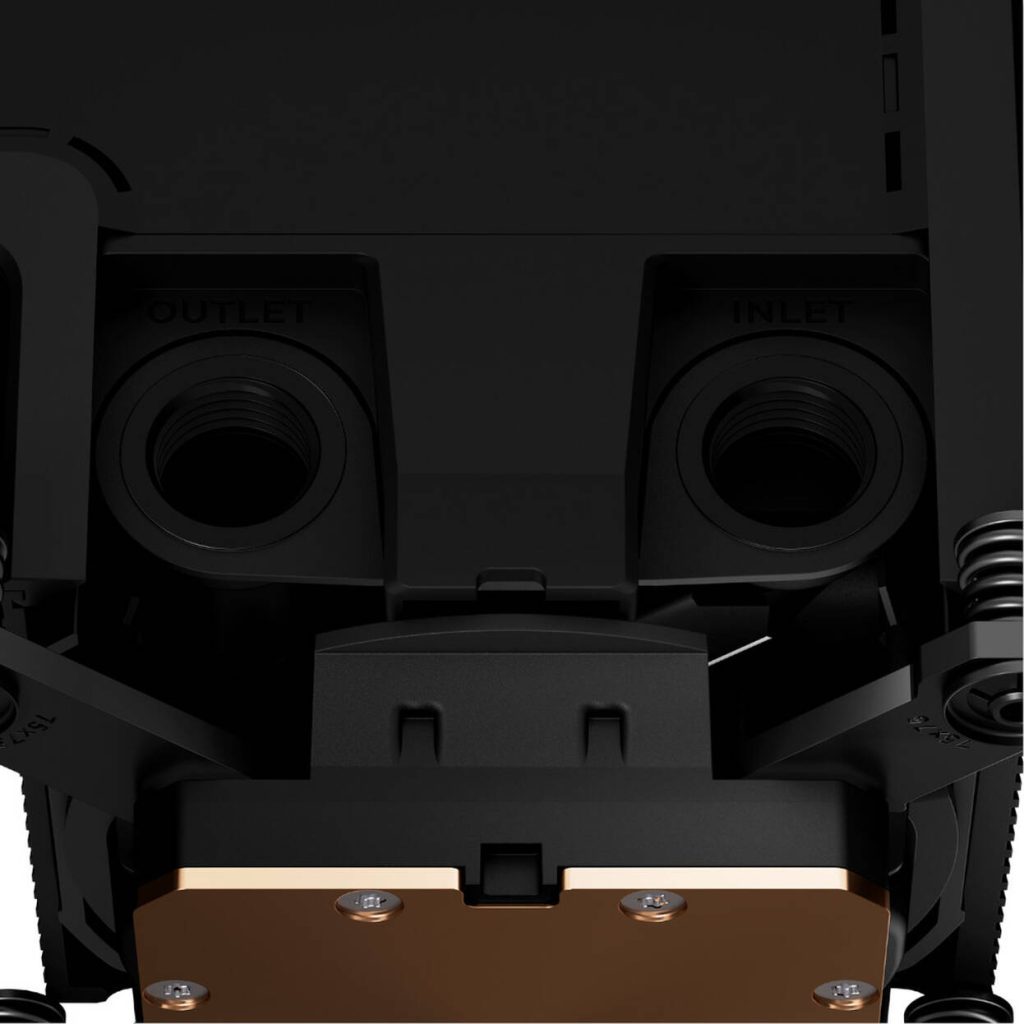 TRYX Panorama CPU Water Block, AMOLED Display, Intel and AMD Sockets - black