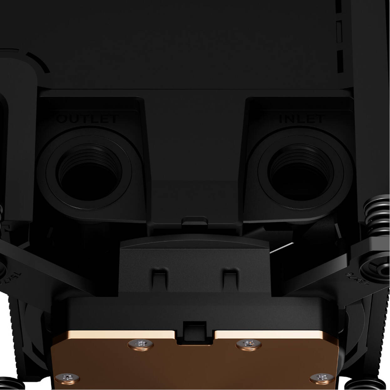 TRYX Panorama CPU Water Block, AMOLED Display, Intel and AMD Sockets - black