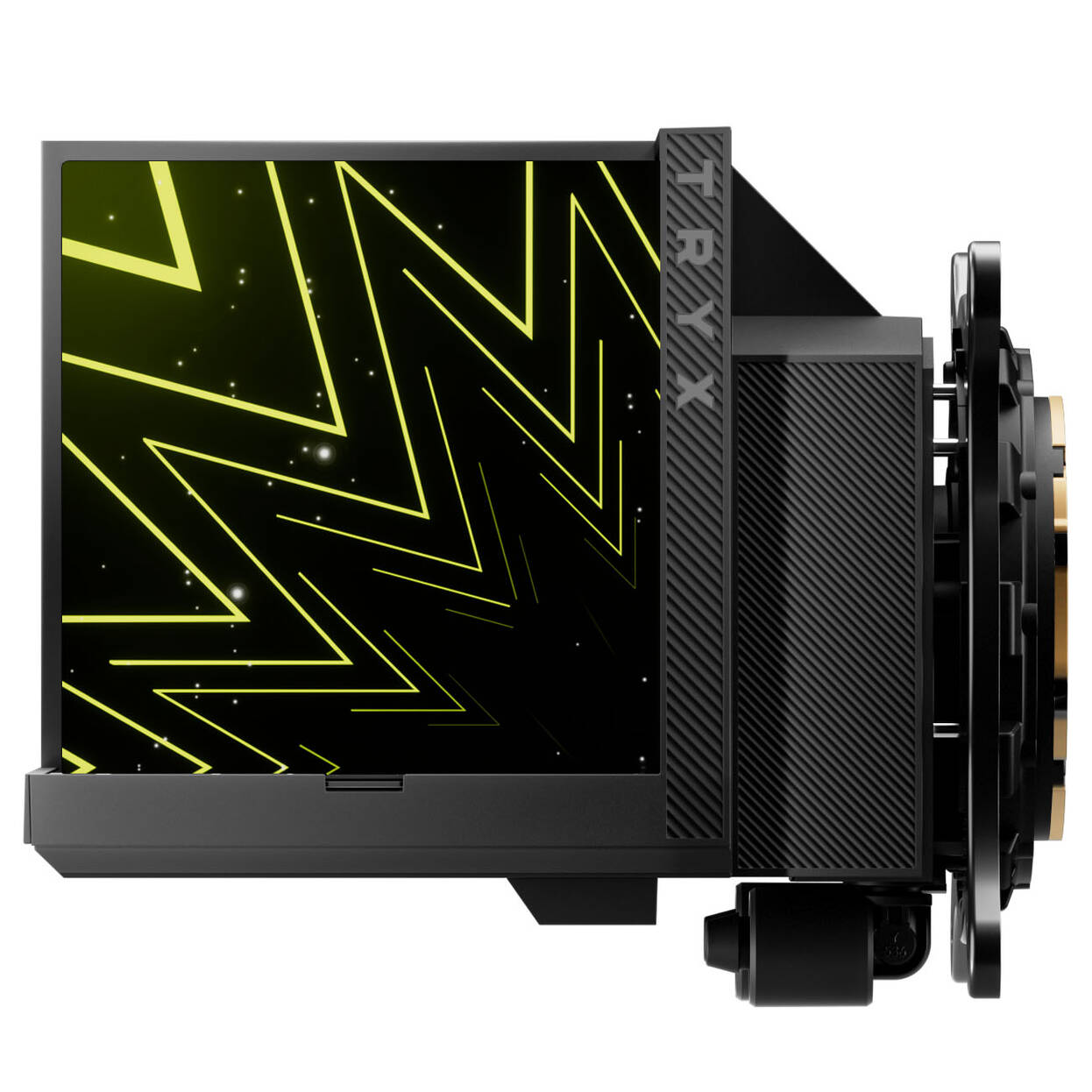 TRYX STAGE ARGB 360 AiO Water Cooling, Dual IPS Display - 360mm, Black