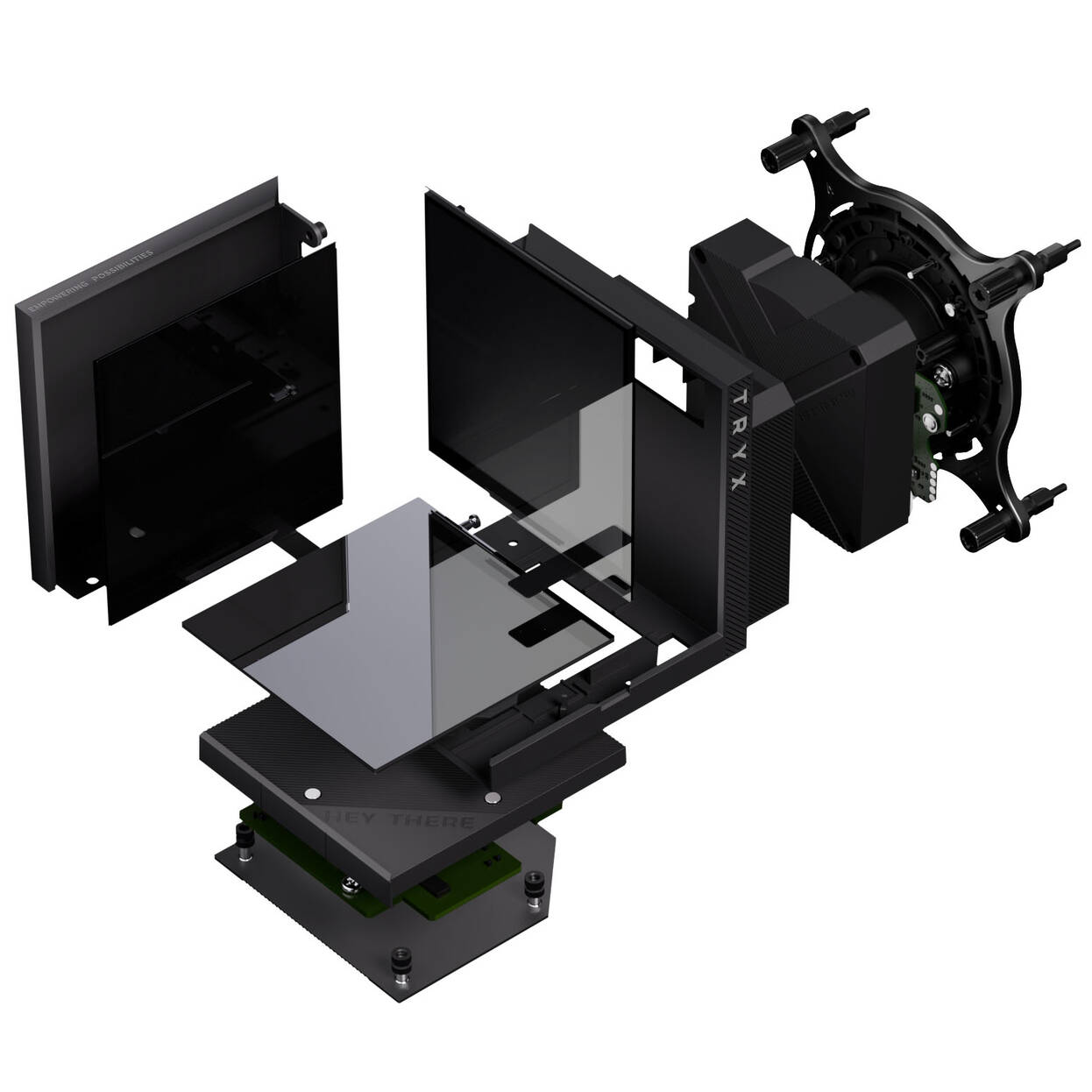 TRYX STAGE ARGB 360 AiO Water Cooling, Dual IPS Display - 360mm, Black