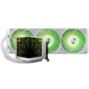 TRYX STAGE ARGB 360 AiO Water Cooling, Dual IPS Display - 360mm, White