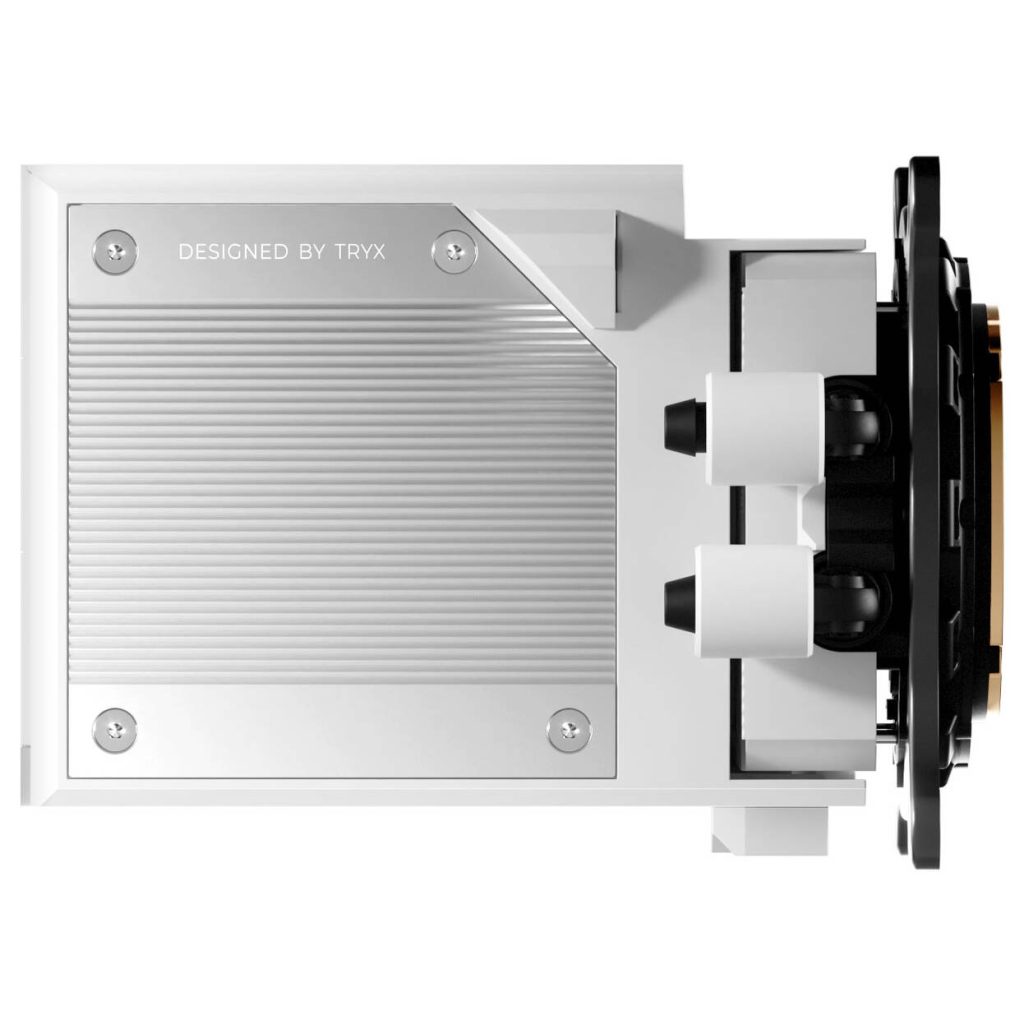 TRYX STAGE ARGB 360 AiO Water Cooling, Dual IPS Display - 360mm, White