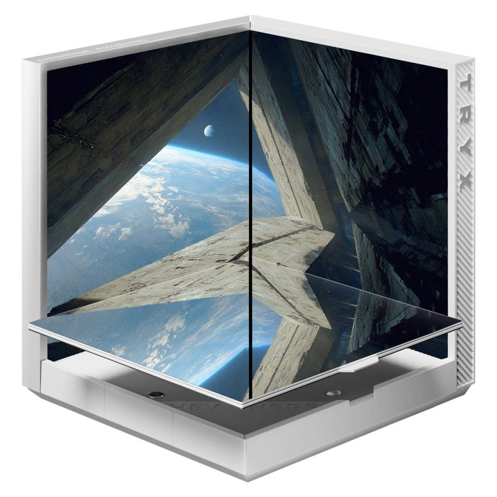 TRYX STAGE ARGB 360 AiO Water Cooling, Dual IPS Display - 360mm, White
