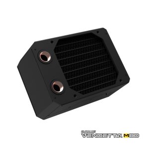 Black Ice Vendetta XM80 Radiator - Omega Black