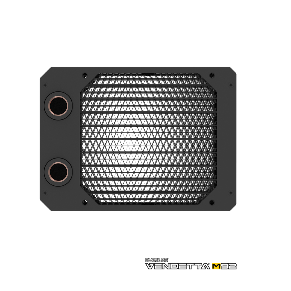 Black Ice Vendetta XM92 Radiator - Omega Black