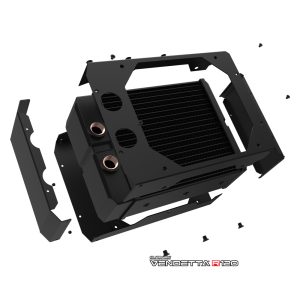 Black Ice Vendetta R120 Radiator - Omega Black