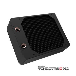 Black Ice Vendetta R140 Radiator - Omega Black