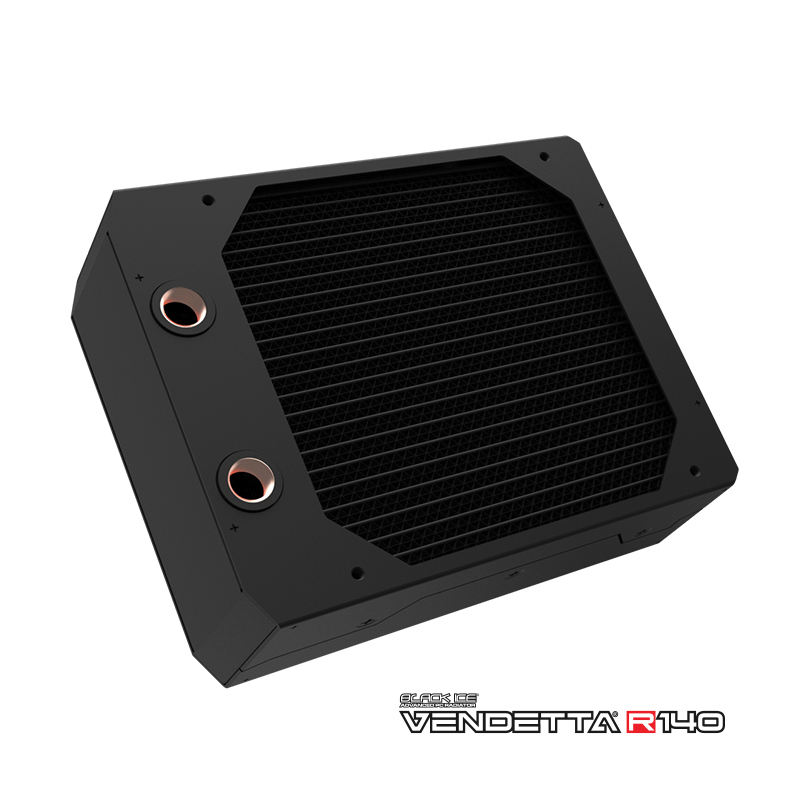 Black Ice Vendetta R140 Radiator - Omega Black