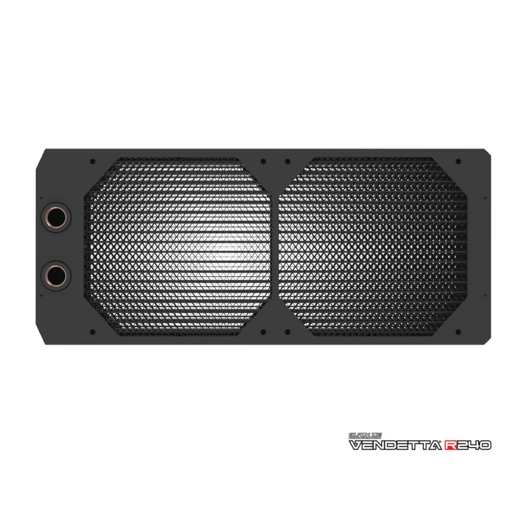 Black Ice Vendetta R240 Radiator - Omega Black