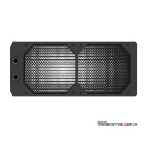 Black Ice Vendetta R240 Radiator - Omega Black