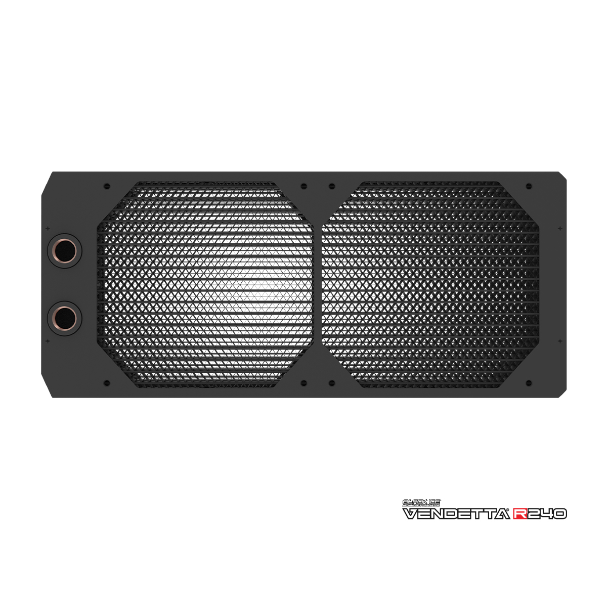 Black Ice Vendetta R240 Radiator - Omega Black