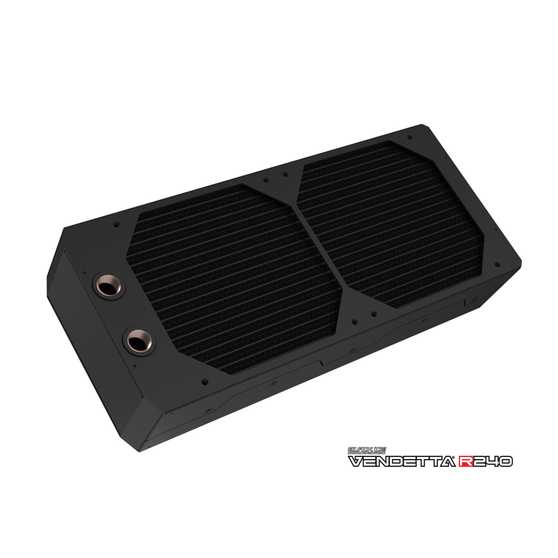 Black Ice Vendetta R240 Radiator - Omega Black
