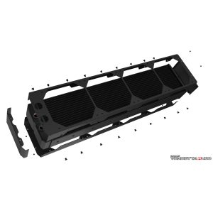 Black Ice Vendetta R560 Radiator - Omega Black