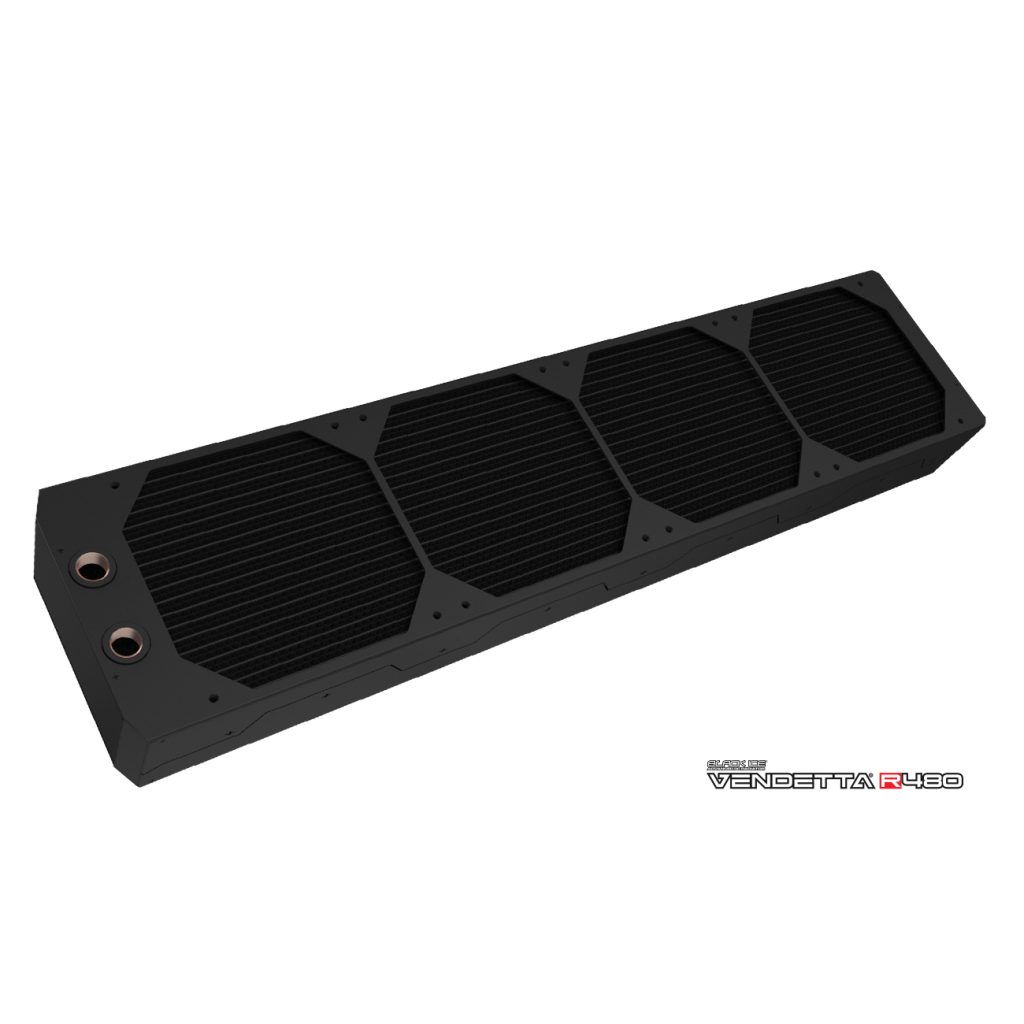 Black Ice Vendetta R560 Radiator - Omega Black