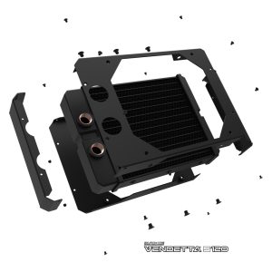 Black Ice Vendetta S120 Radiator - Omega Black