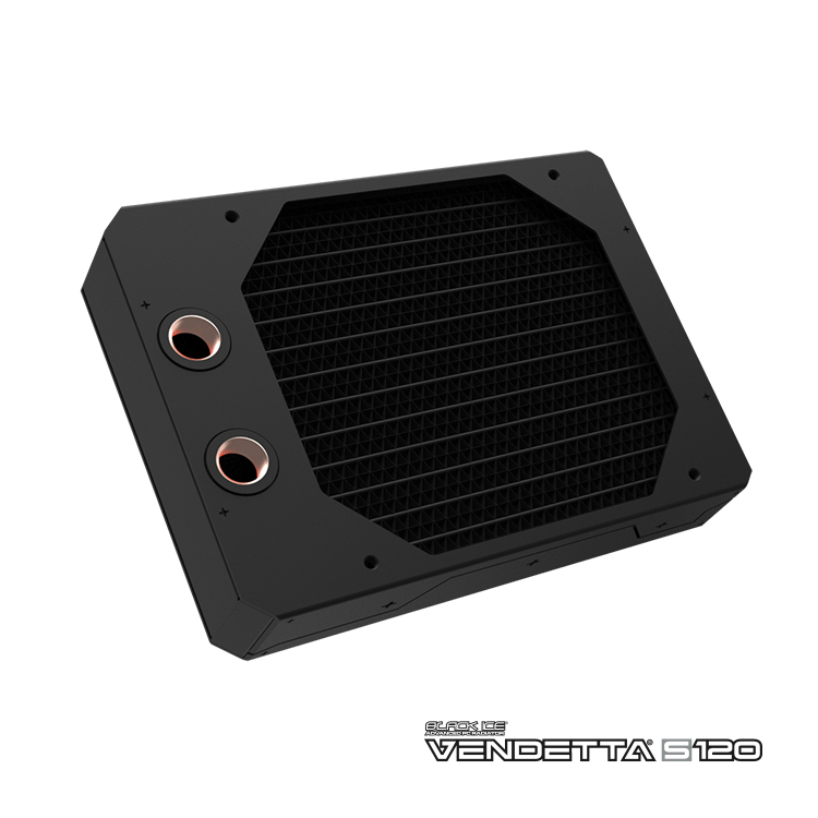 Black Ice Vendetta S120 Radiator - Omega Black