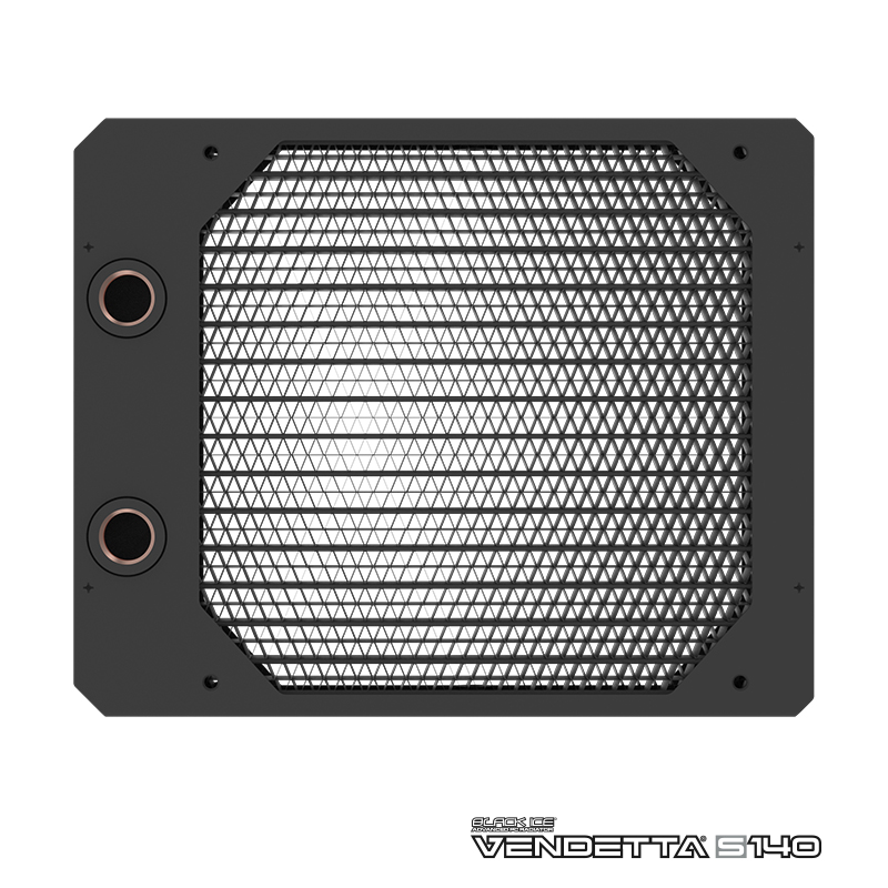 Black Ice Vendetta S140 Radiator - Omega Black