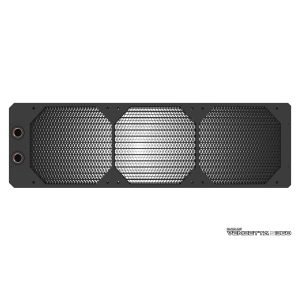 Black Ice Vendetta S360 Radiator - Omega Black
