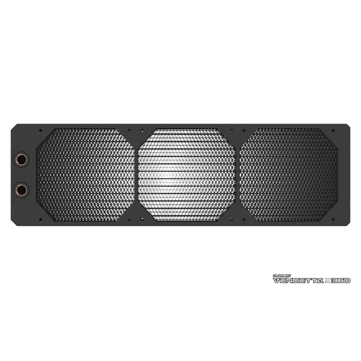 Black Ice Vendetta S360 Radiator - Omega Black