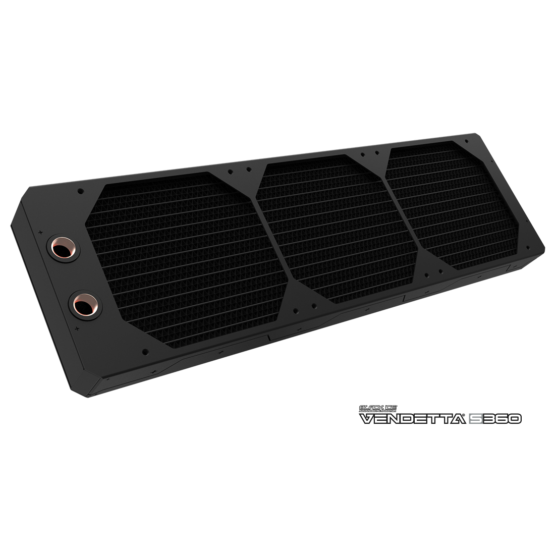 Black Ice Vendetta S360 Radiator - Omega Black
