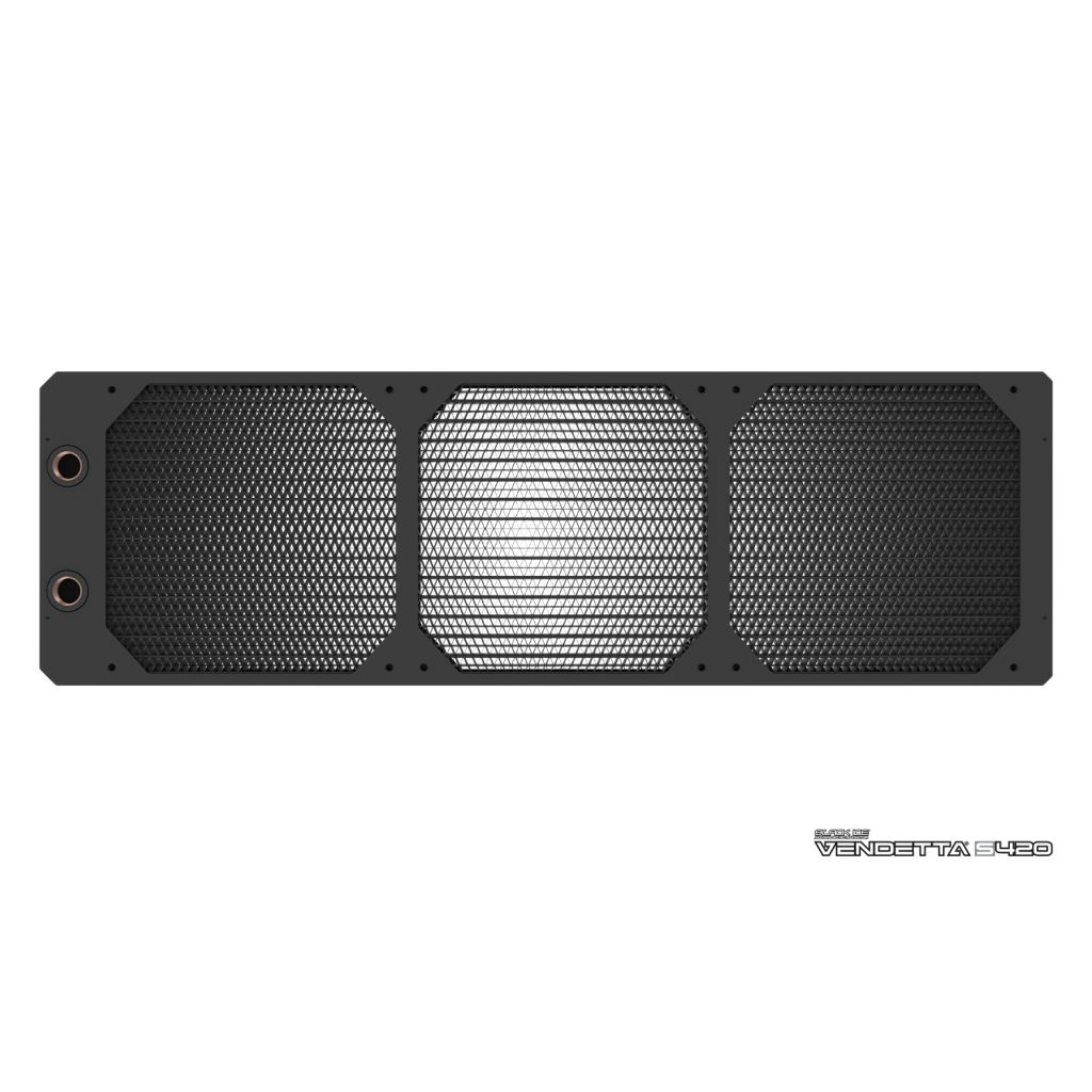 Black Ice Vendetta S420 Radiator - Omega Black
