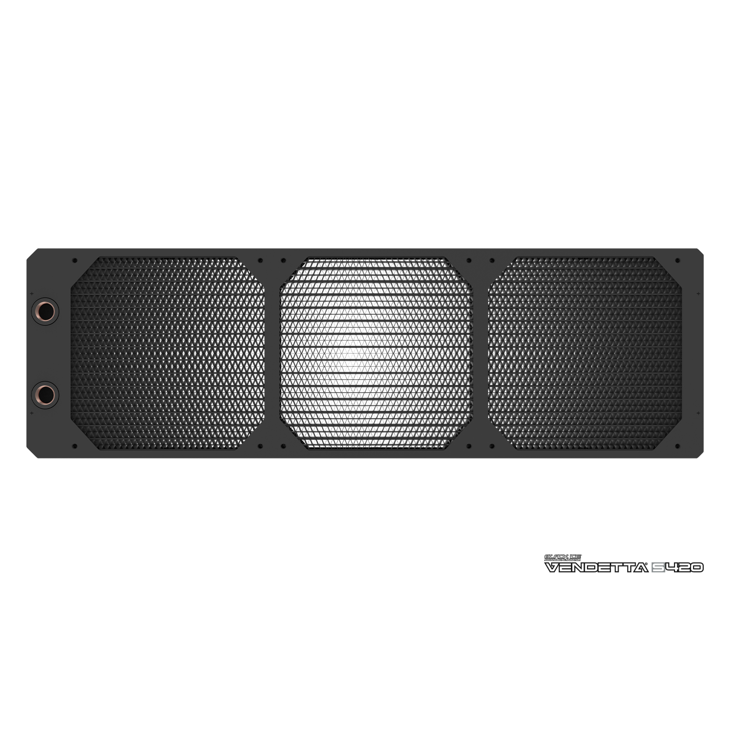 Black Ice Vendetta S420 Radiator - Omega Black