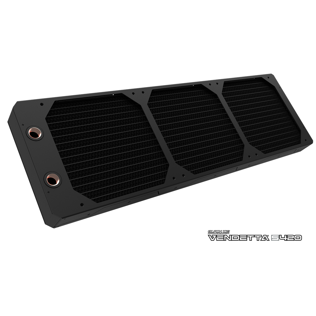 Black Ice Vendetta S420 Radiator - Omega Black