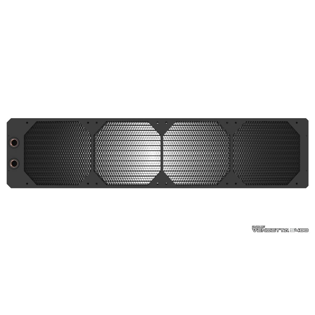 Black Ice Vendetta S480 Radiator - Omega Black