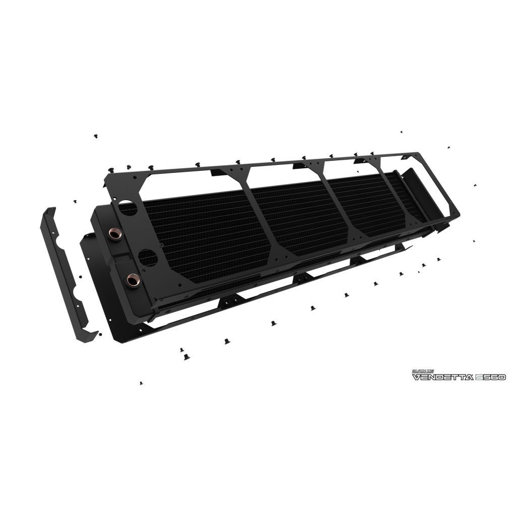 Black Ice Vendetta S560 Radiator - Omega Black