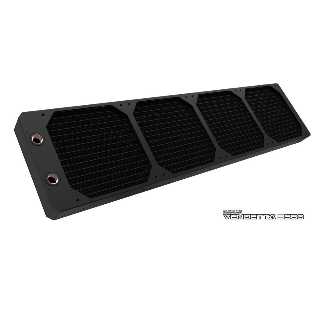 Black Ice Vendetta S560 Radiator - Omega Black