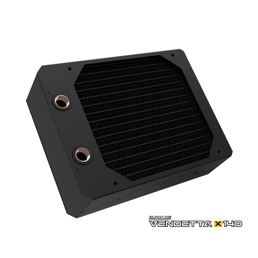 Black Ice Vendetta X140 Radiator - Omega Black