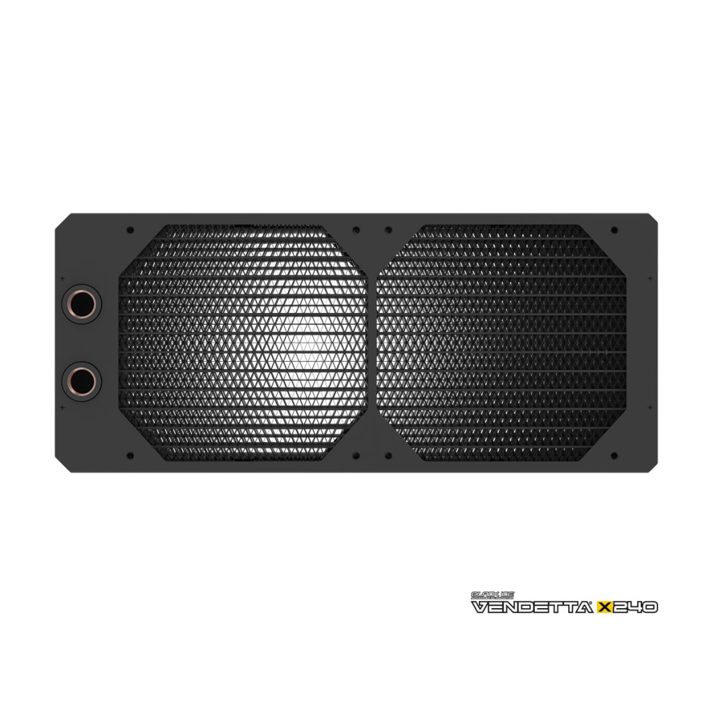 Black Ice Vendetta X240 Radiator - Omega Black