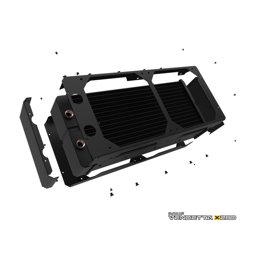 Black Ice Vendetta X280 Radiator - Omega Black : image 4