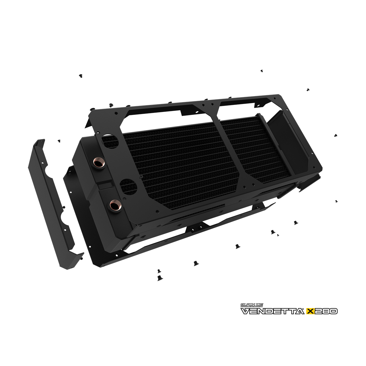Black Ice Vendetta X280 Radiator - Omega Black : image 4