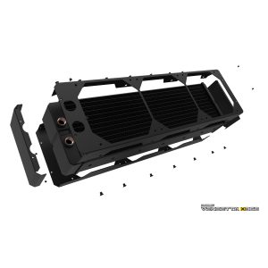 Black Ice Vendetta X360 Radiator - Omega Black