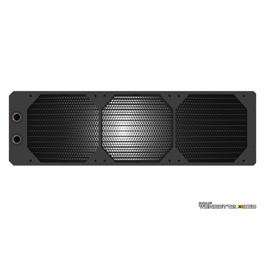 Black Ice Vendetta X360 Radiator - Omega Black