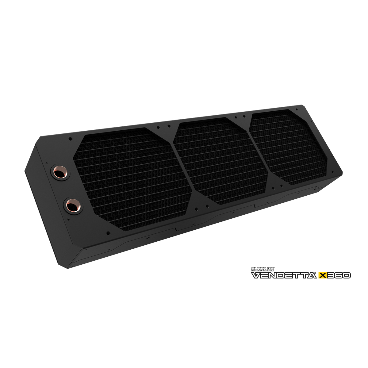 Black Ice Vendetta X360 Radiator - Omega Black