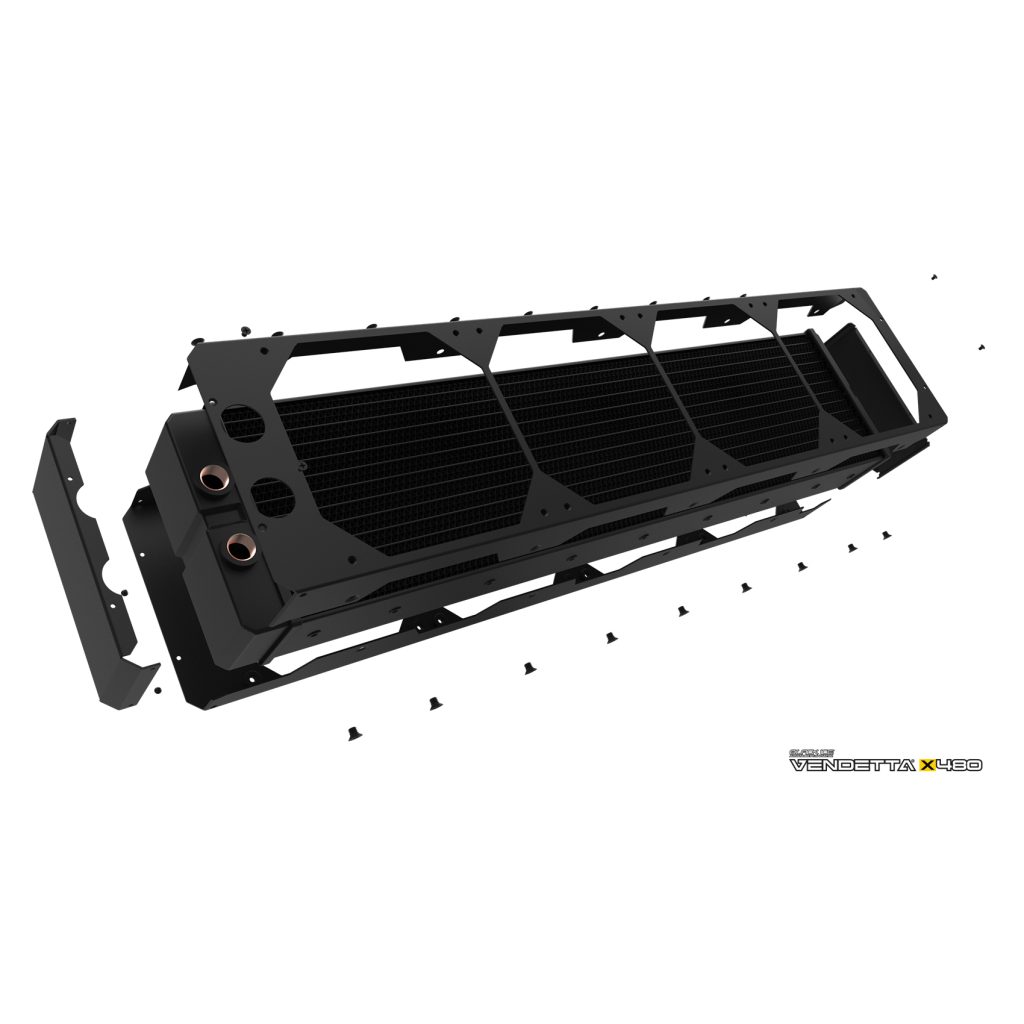 Black Ice Vendetta X480 Radiator - Omega Black : image 4