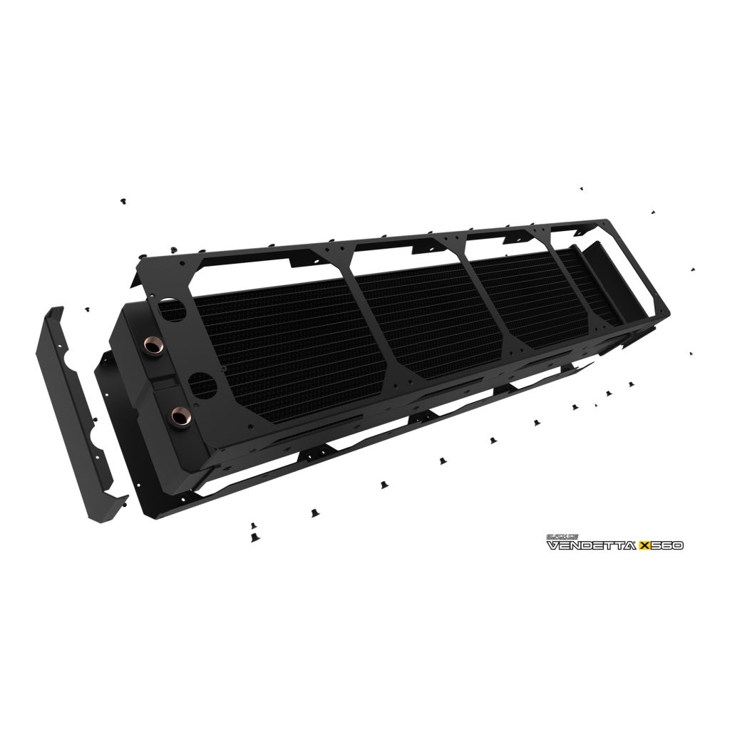 Black Ice Vendetta X560 Radiator - Omega Black : image 4