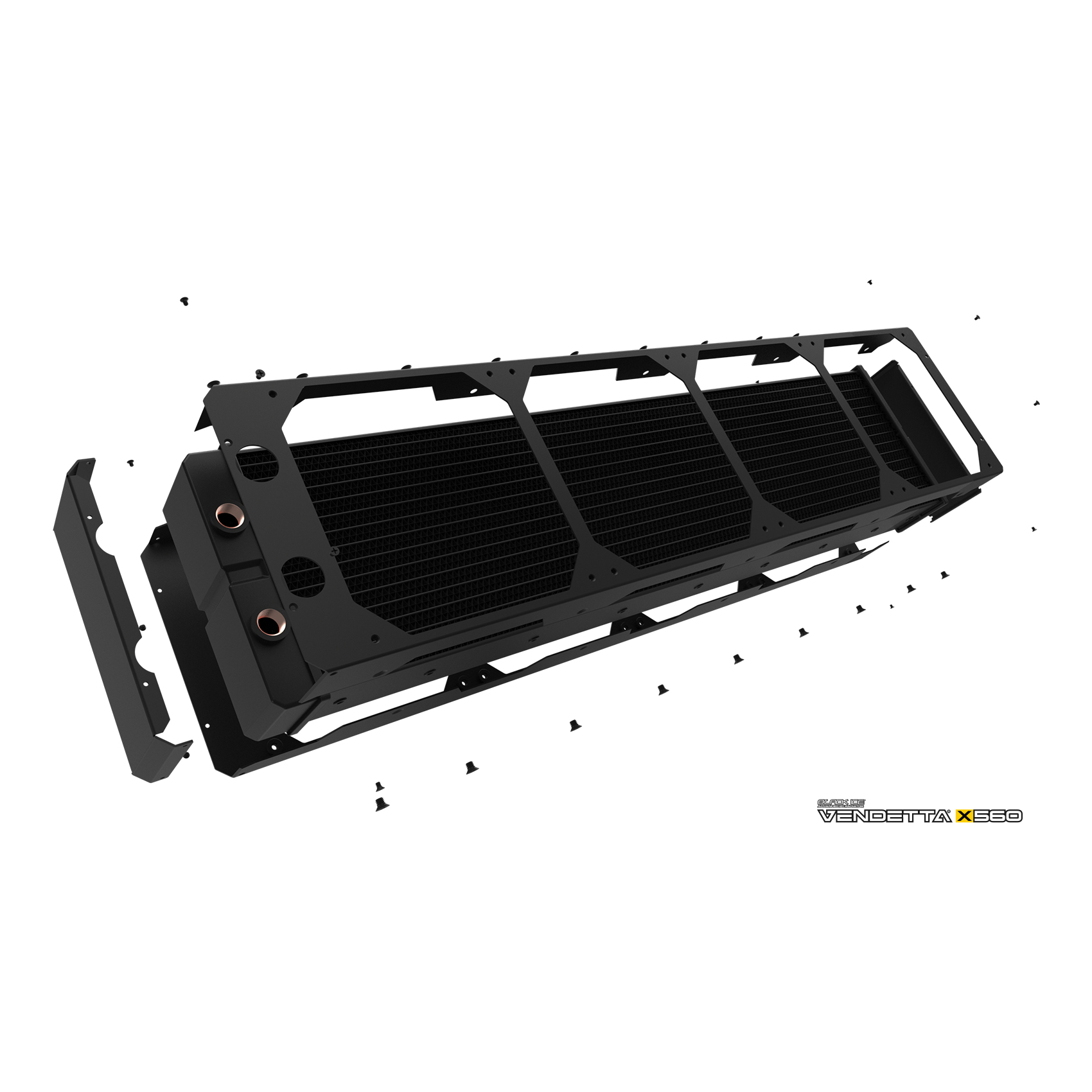 Black Ice Vendetta X560 Radiator - Omega Black : image 4