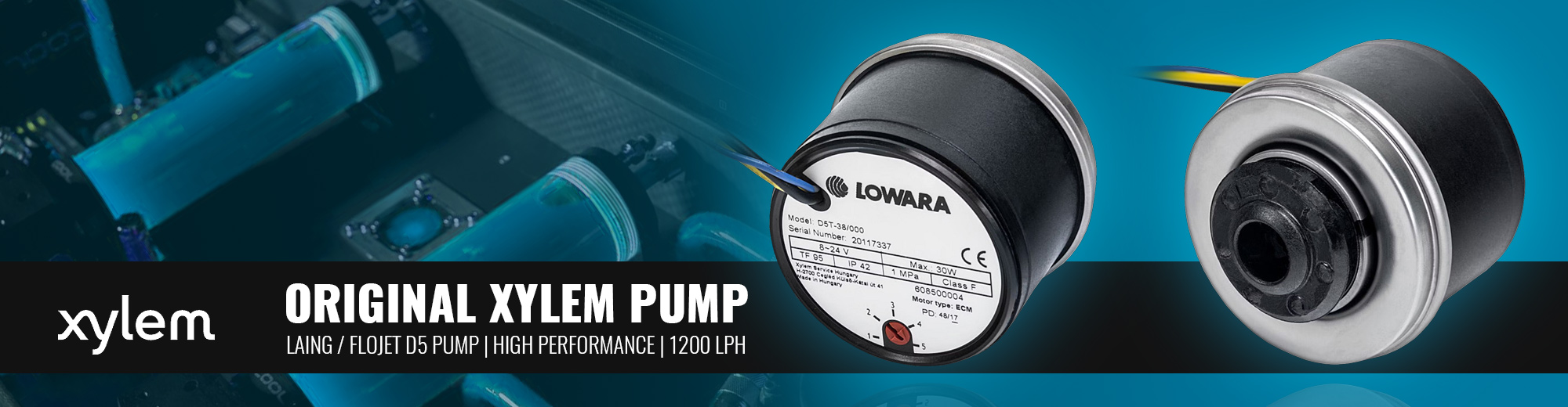 Xylem / Laing / FloJet D5 Pumps