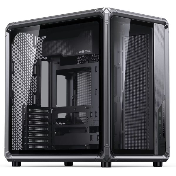 Jonsbo X400 PC Case, Midi-Tower, ATX, Tempered Glass – Grey