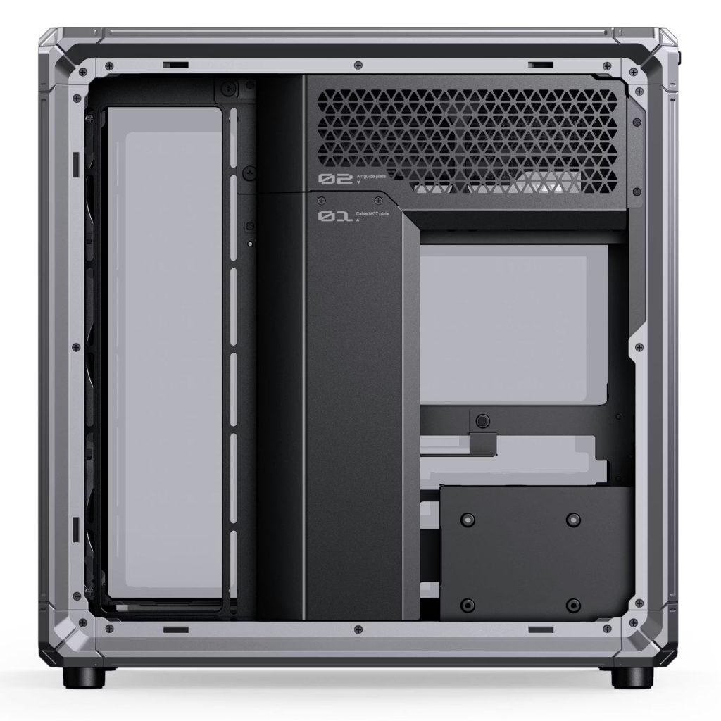 Jonsbo X400 PC Case, Midi-Tower, ATX, Tempered Glass - Grey
