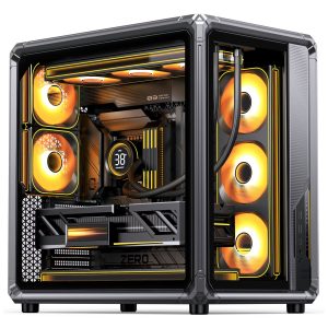 Jonsbo X400 PC Case, Midi-Tower, ATX, Tempered Glass - Grey