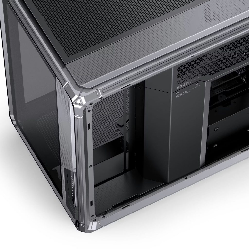 Jonsbo X400 PC Case, Midi-Tower, ATX, Tempered Glass - Grey