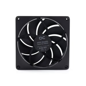 Alphacool Apex Stealth Metal Fan 2500rpm Black (140mm)