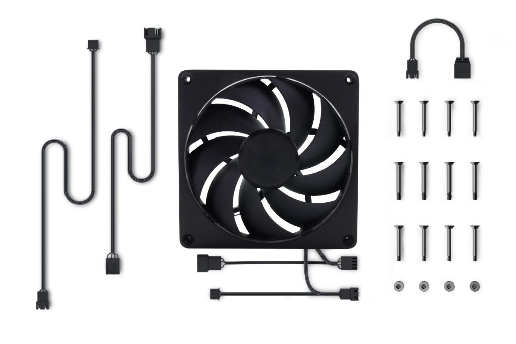 Alphacool Apex Stealth Metal Fan 2500rpm Black (140mm)