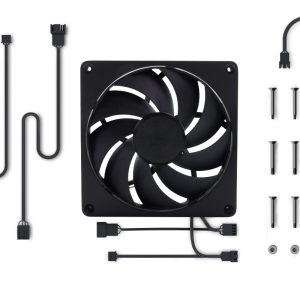 Alphacool Apex Stealth Metal Fan 2500rpm Black (140mm)